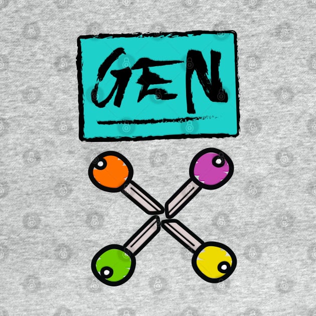 GEN X •Latchkey Kid by The MKE Rhine Maiden